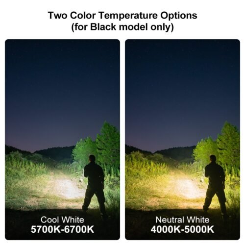 64036 OLIGHT Flashlight ARKFELD Pro UV 1300 lm, Green Laser - Black