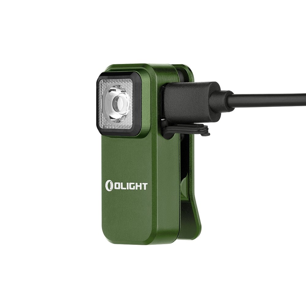 OLIGHT Rechargeable Flashlight OCLIP 300 lm - Green