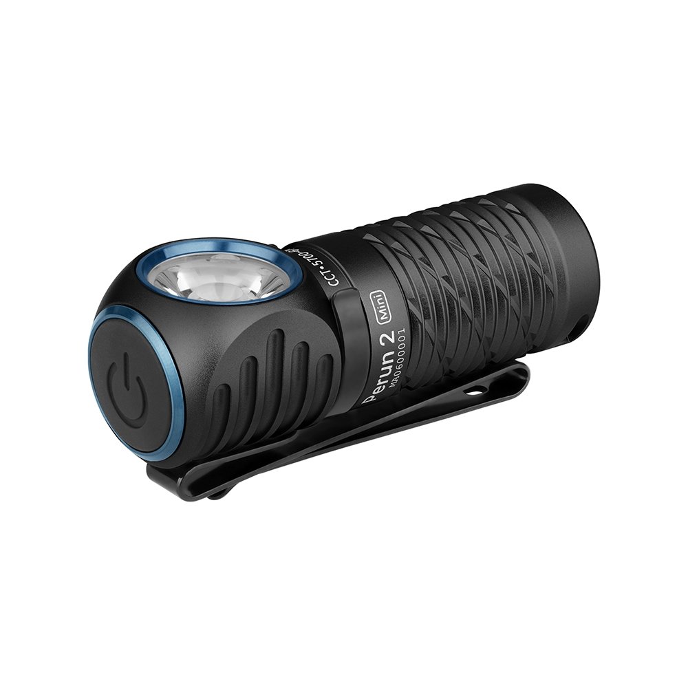OLIGHT Rechargeable Headlamp PERUN 2 Mini CW 1100 lm - Black