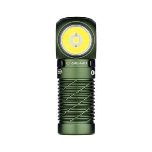 OLIGHT Rechargeable Headlamp PERUN 2 Mini CW 1100 lm - Green