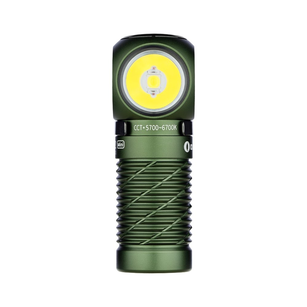 OLIGHT Rechargeable Headlamp PERUN 2 Mini CW 1100 lm - Green