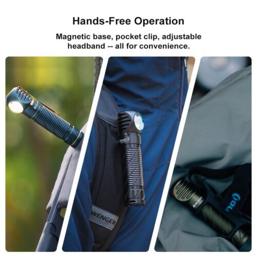 OLIGHT Rechargeable Headlamp PERUN 2 2500 lm - Tan