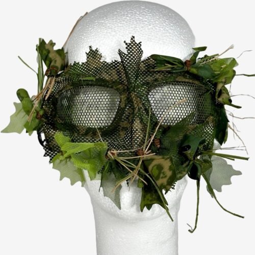 KMCS Camouflage Goggle Mesh Mask - Next-Gen Green
