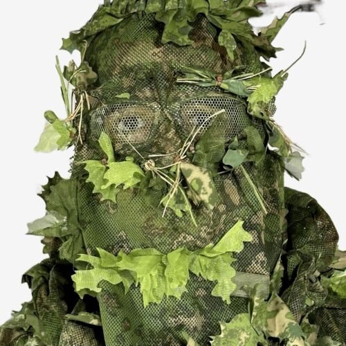 KMCS Camouflage Goggle Mesh Mask - Next-Gen Green
