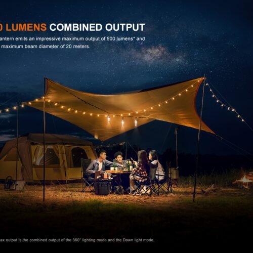 FENIX Rechargeable Lantern CL22R - Green