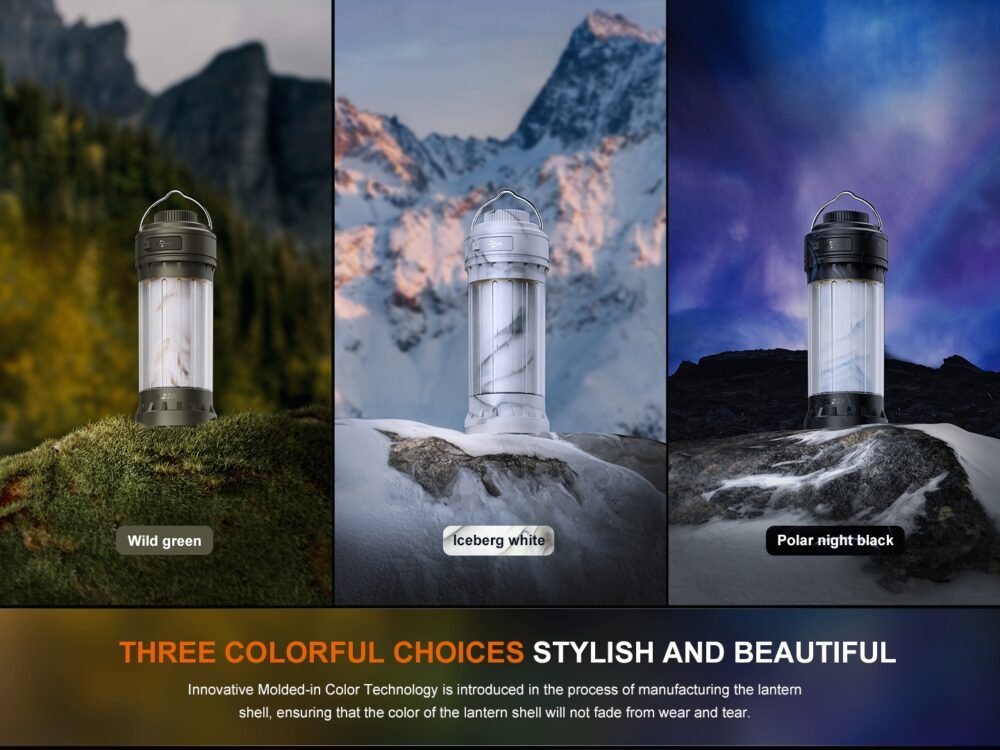 FENIX Rechargeable Lantern CL22R - Green