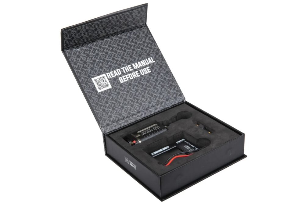 SA Brushless Motor Gen.2 Dark Matter(TM), 46000 rpm with Programming Card - Long shaft