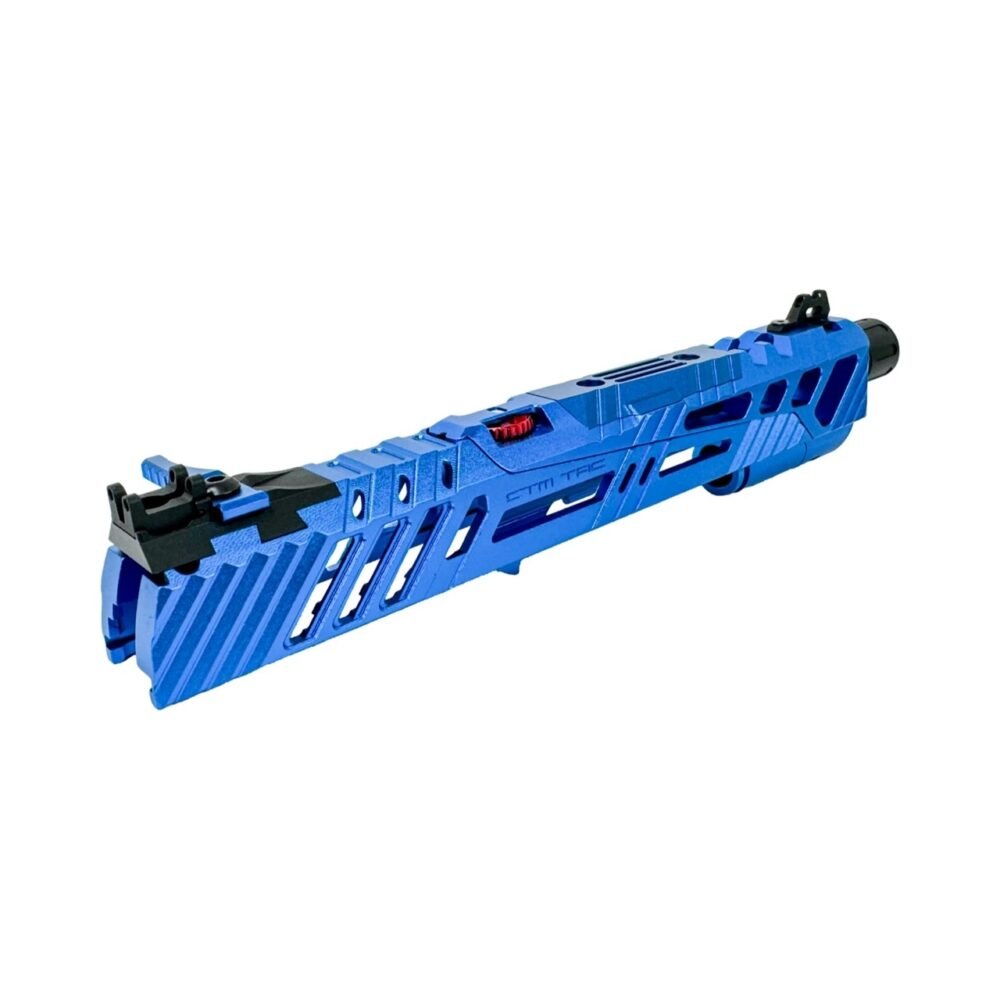 CTM CNC Aluminum Slide SUPERLINE Split Slide TM Hi-Capa 5.1 - Blue