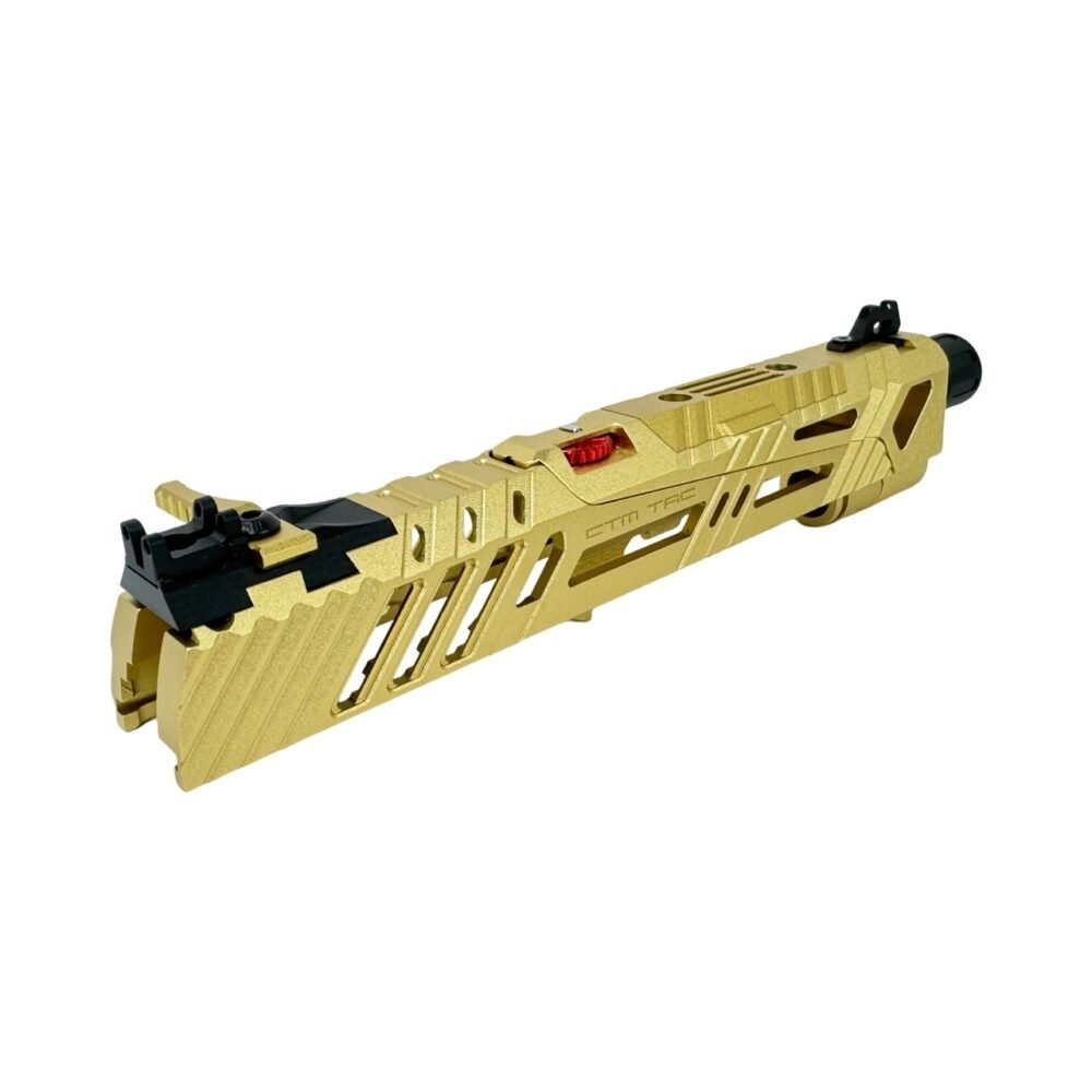 CTM CNC Aluminum Slide SUPERLINE Split Slide TM Hi-Capa 4.3 - Gold