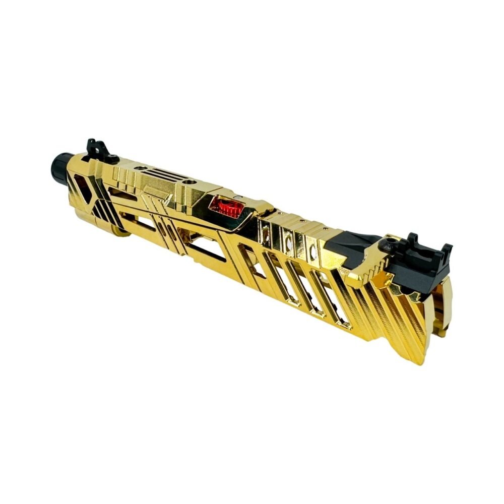 CTM CNC Aluminum Slide SUPERLINE Split Slide TM Hi-Capa 4.3 - Gold (Electroplated)