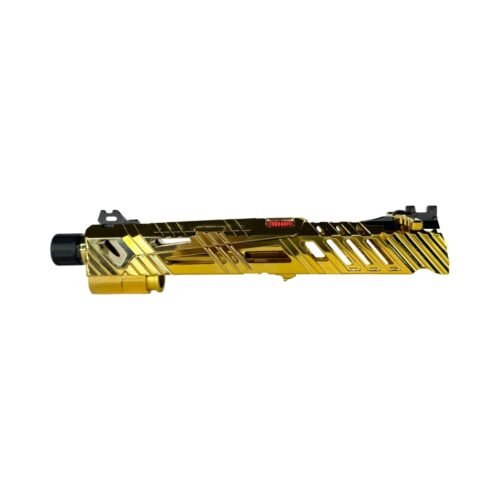 CTM CNC Aluminum Slide SUPERLINE Split Slide TM Hi-Capa 4.3 - Gold (Electroplated)