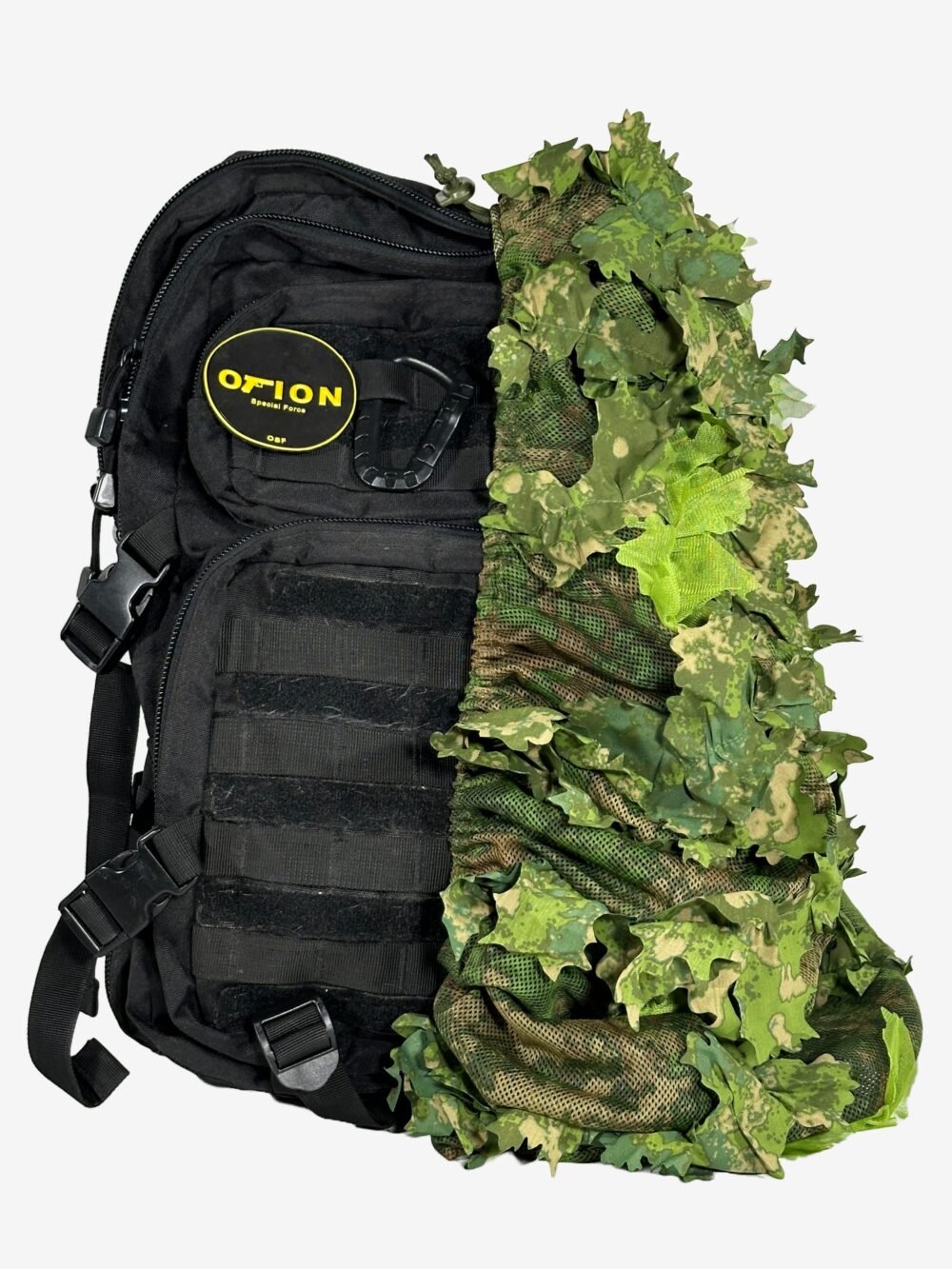 KMCS Pack Cover (Medium) with 3D Leaves - Next-Gen Green