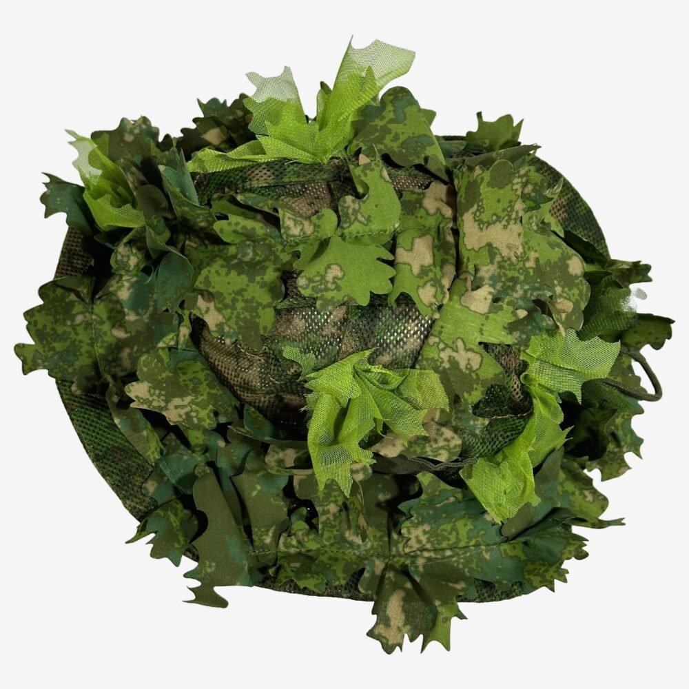 KMCS Boonie Hat with 3D Leaves - Next-Gen Green