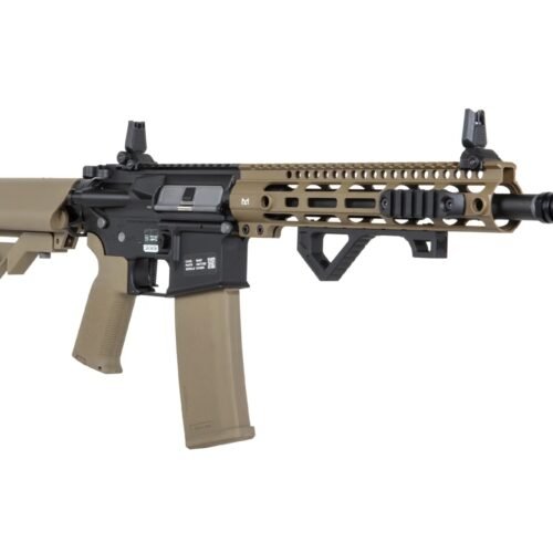 SA M4 Carbine M-LOK (SA-P20 Prime(TM) Aster II ETU) with Brushless Motor - Black/Tan