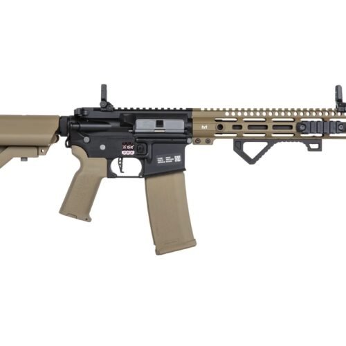 SA M4 Carbine M-LOK (SA-P20 Prime(TM) Aster II ETU) with Brushless Motor - Black/Tan