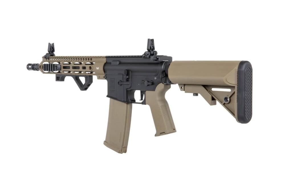 SA M4 Carbine M-LOK (SA-P20 Prime(TM) Aster II ETU) with Brushless Motor - Black/Tan