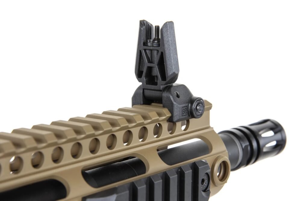SA M4 Carbine M-LOK (SA-P20 Prime(TM) Aster II ETU) with Brushless Motor - Black/Tan