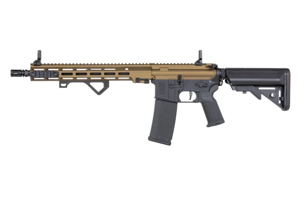 65094 SA M4 Carbine M-LOK (SA-P22 Prime(TM) Aster II ETU) with Brushless Motor - Chaos Bronze