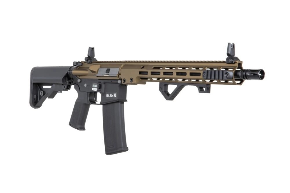 65096 SA M4 Carbine M-LOK (SA-P22 Prime(TM) Aster II ETU) with Brushless Motor - Chaos Bronze