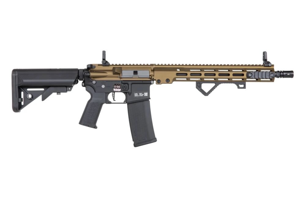 65097 SA M4 Carbine M-LOK (SA-P22 Prime(TM) Aster II ETU) with Brushless Motor - Chaos Bronze