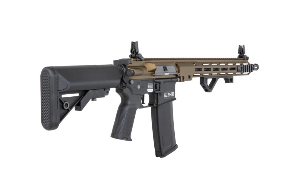 65098 SA M4 Carbine M-LOK (SA-P22 Prime(TM) Aster II ETU) with Brushless Motor - Chaos Bronze