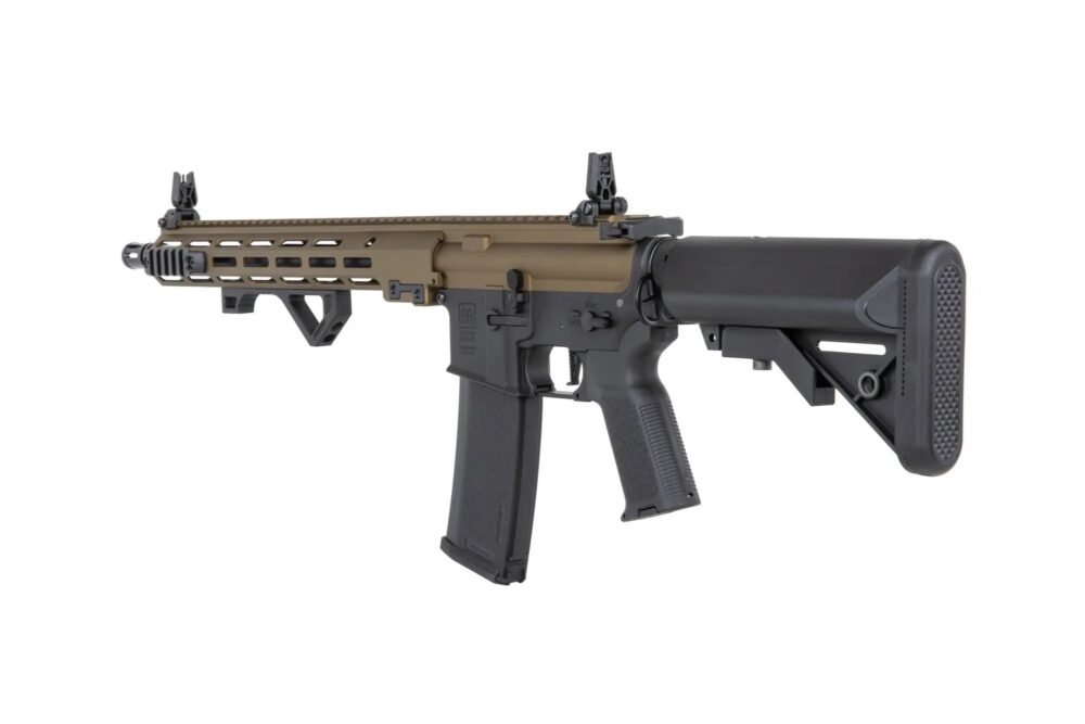 65099 SA M4 Carbine M-LOK (SA-P22 Prime(TM) Aster II ETU) with Brushless Motor - Chaos Bronze