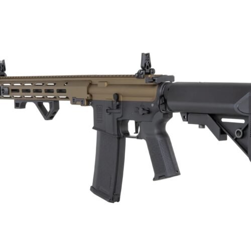 65099 SA M4 Carbine M-LOK (SA-P22 Prime(TM) Aster II ETU) with Brushless Motor - Chaos Bronze