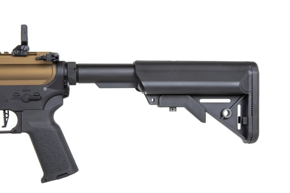 65101 SA M4 Carbine M-LOK (SA-P22 Prime(TM) Aster II ETU) with Brushless Motor - Chaos Bronze