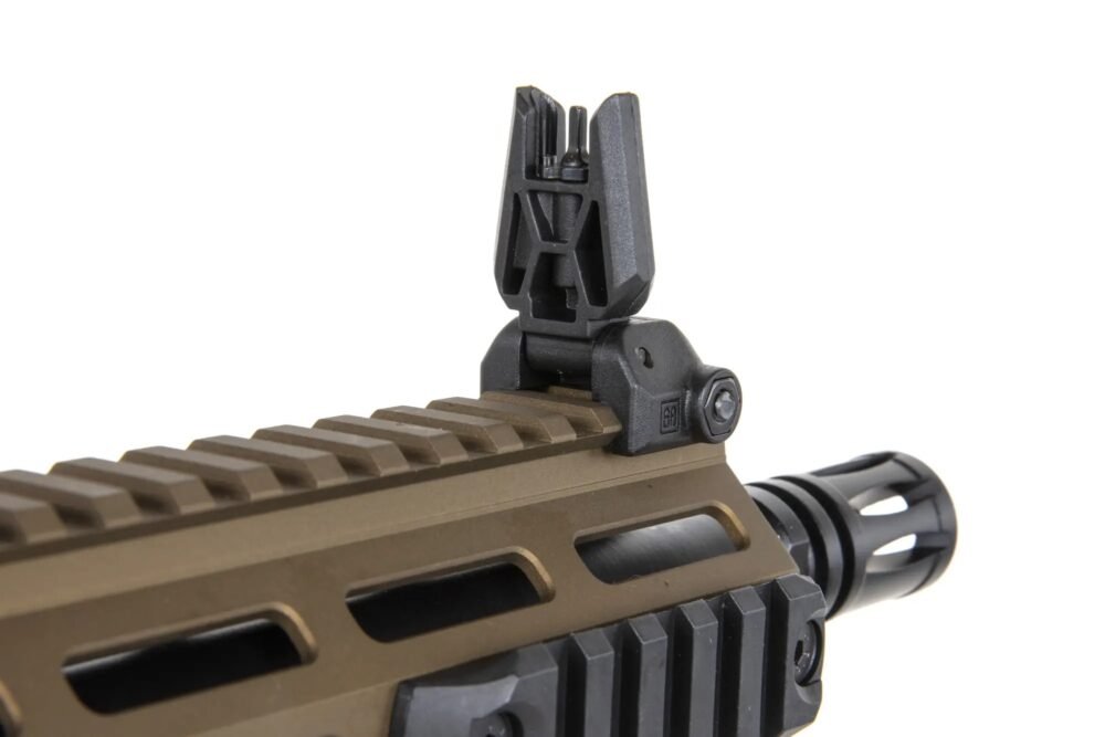 65103 SA M4 Carbine M-LOK (SA-P22 Prime(TM) Aster II ETU) with Brushless Motor - Chaos Bronze