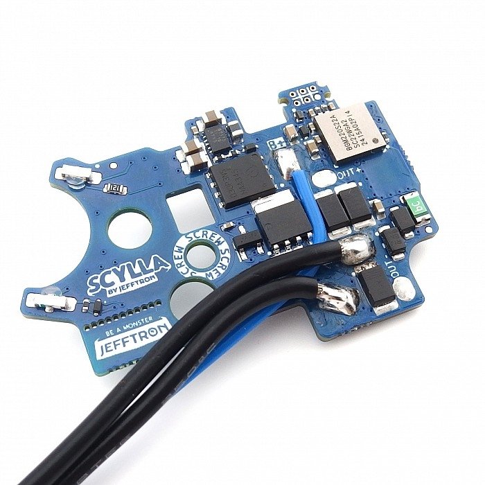 JeffTron Scylla V2 ETU Unit - Front Wiring