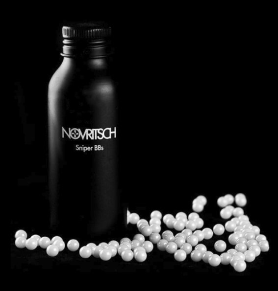 Novritsch SNIPER BBs Premium Pellets 0.43g, 530 BBs - White