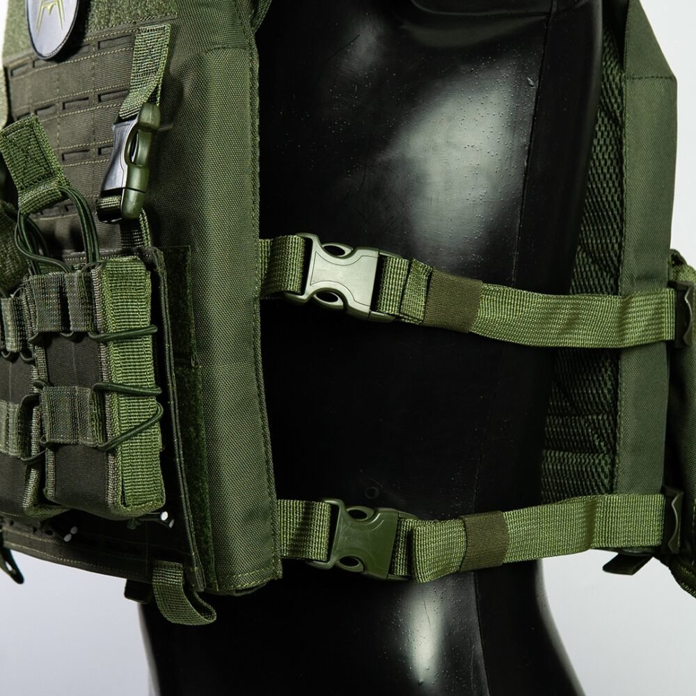 65509 ANAREUS SPIDER Modular Plate Carrier - Green