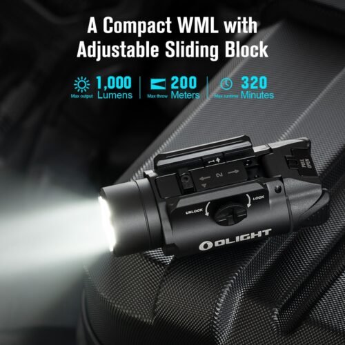 OLIGHT Pistol Flashlight Valkyrie PL-3S 1000 lm - Tan