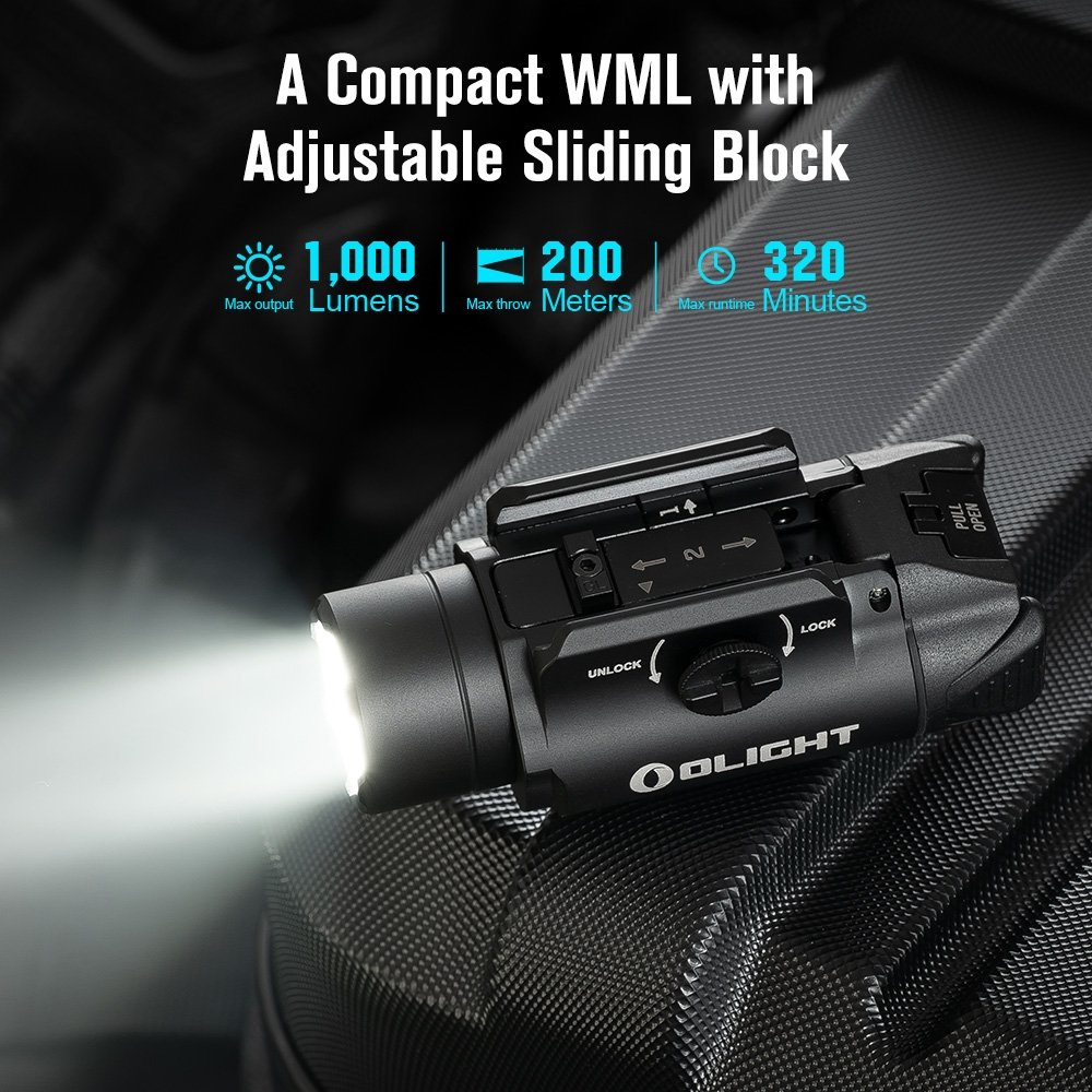 OLIGHT Pistol Flashlight Valkyrie PL-3S 1000 lm - Tan