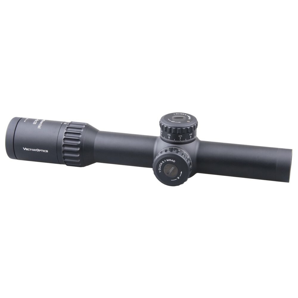 Riflescope 34 mm CONTINENTAL X6 1-6x28 - Black