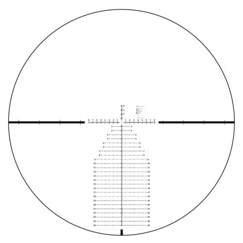 65897 Riflescope CONTINENTAL X6 3-18x50 FFP VEC-MBR - Black