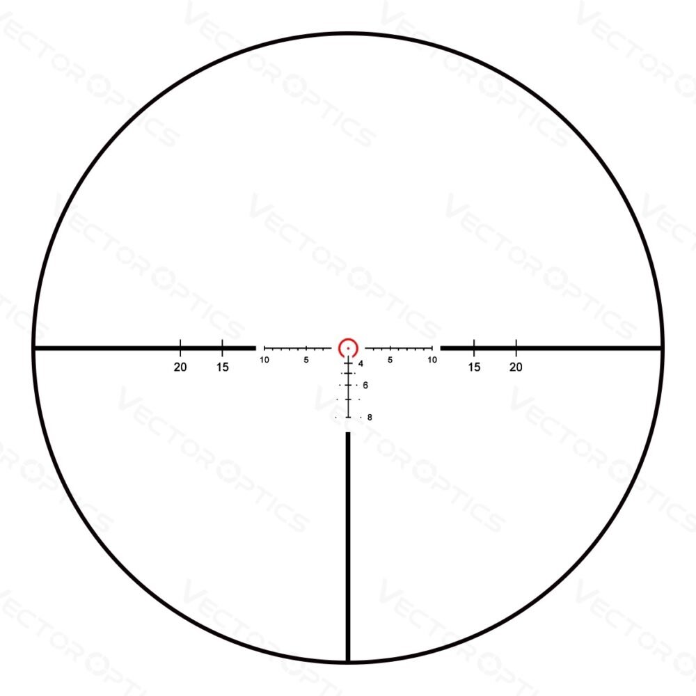 LPVO Riflescope CONTINENTAL X6 1-6x24 - Black