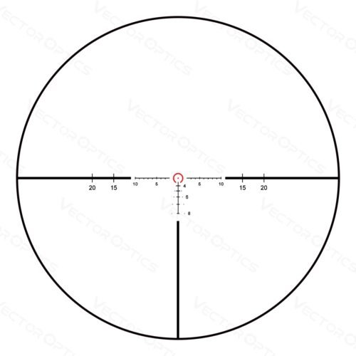 LPVO Riflescope CONTINENTAL X6 1-6x24 - Black