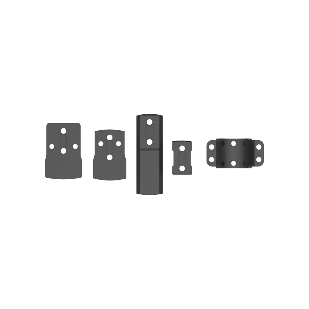 65922 VO Mounting Kit for Red Dot Sight on 30mm X-ACCU Rings (4 screws) - Black