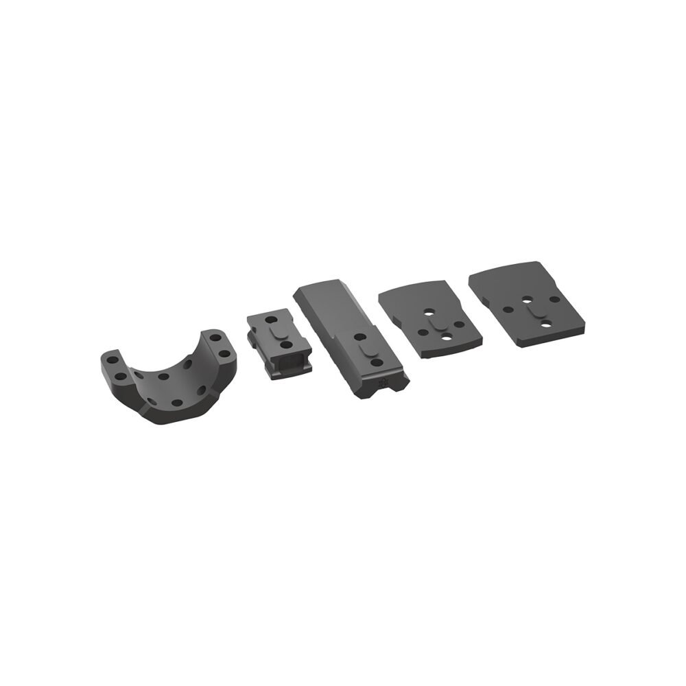 65925 VO Mounting Kit for Red Dot Sight on 30mm X-ACCU Rings (4 screws) - Black