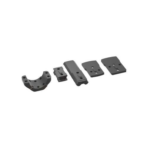 65925 VO Mounting Kit for Red Dot Sight on 30mm X-ACCU Rings (4 screws) - Black