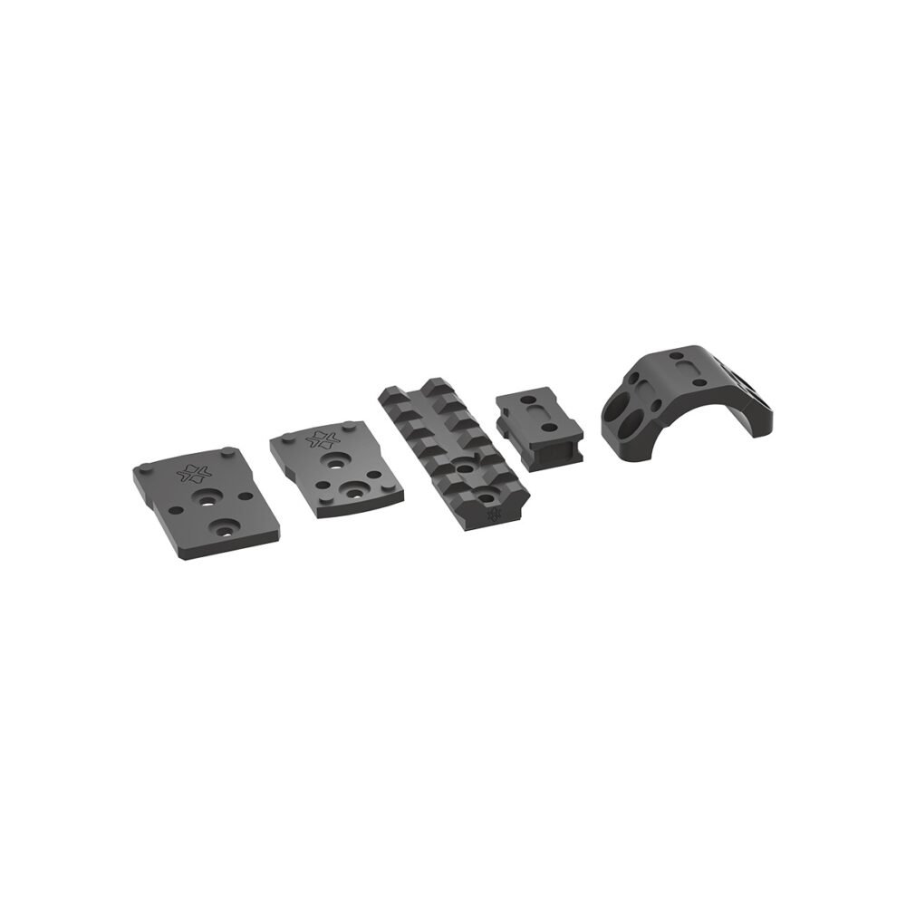 65927 VO Mounting Kit for Red Dot Sight on 30mm X-ACCU Rings (4 screws) - Black