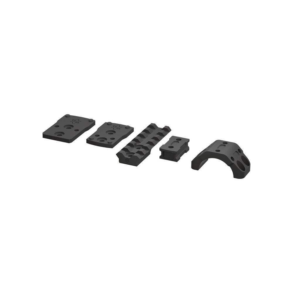 65928 VO Mounting Kit for Red Dot Sight on 30mm X-ACCU Rings (4 screws) - Black