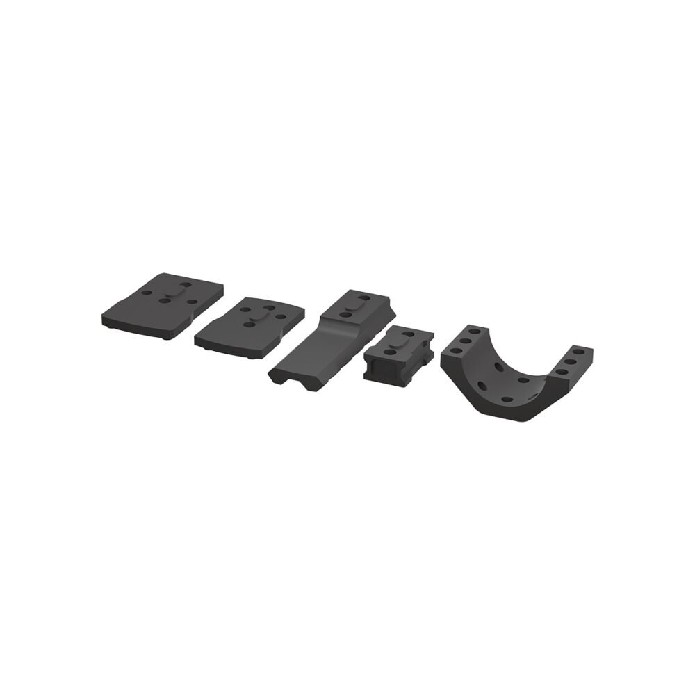 65930 VO Mounting Kit for Red Dot Sight on 30mm X-ACCU Rings (6 screws) - Black