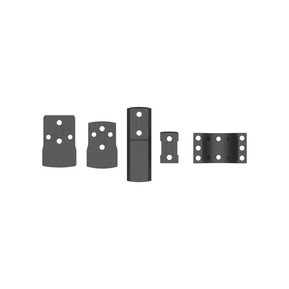 65931 VO Mounting Kit for Red Dot Sight on 30mm X-ACCU Rings (6 screws) - Black