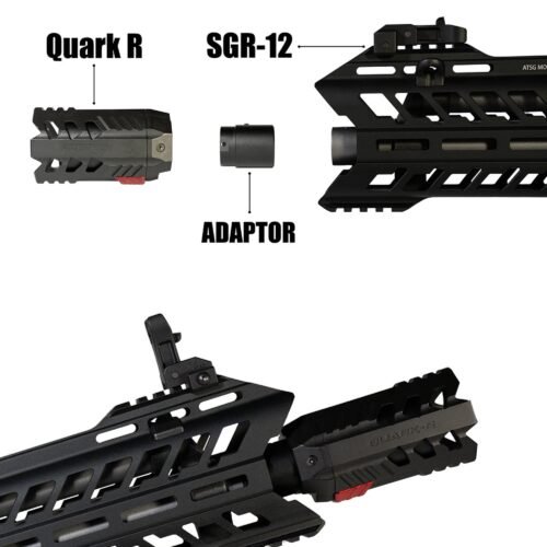 AceTech 32mm Quark-R Tracer Adapter for TM SGR-12 - Black