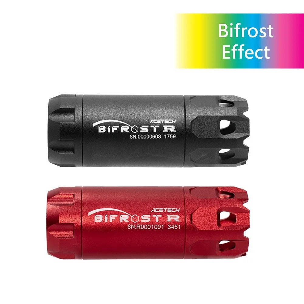AceTech BIFROST R Tracer Unit with Muzzle Flame - Red