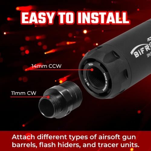 AceTech BIFROST R Tracer Unit with Muzzle Flame - Black