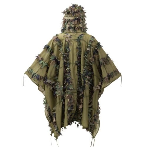 HELIKON 3D Ghillie Poncho(R) LEAF - US Woodland