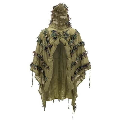 HELIKON 3D Ghillie Poncho(R) LEAF - US Woodland